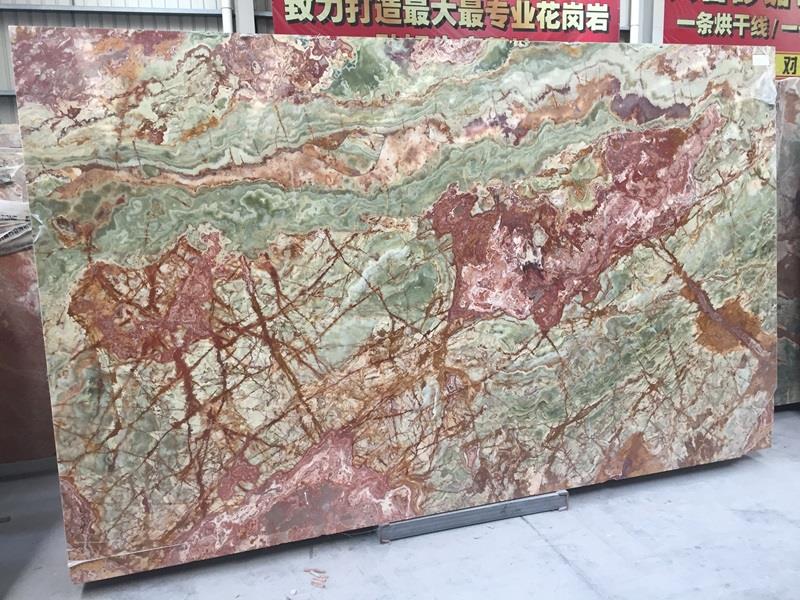 Ancient Green Onyx Slabs