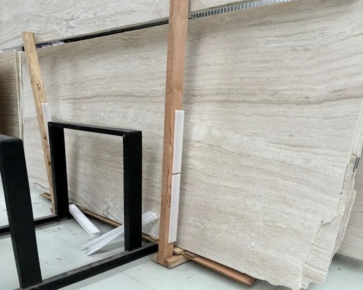 White Travertine Slab (1) White Travertine Slab (1)